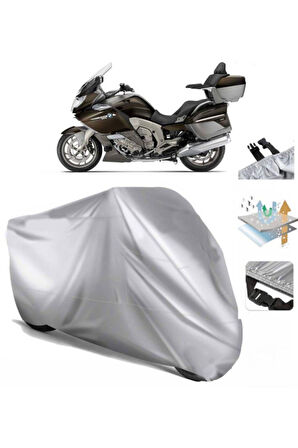 Bmw K 1600 Gtl Exclusive  Arka Çanta (bağlantı Tokalı) Uyumlu SolarBlock  Motosiklet Brandası Örtüsü
