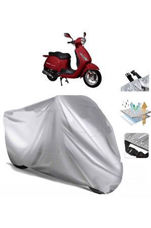 Rmg Moto Gusto Venice Arka Çanta (bağlantı Tokalı) Uyumlu SolarBlock  Motosiklet Brandası Örtüsü