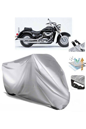 Suzuki Vl 800 Volusia  Arka Çanta (bağlantı Tokalı) Uyumlu SolarBlock  Motosiklet Brandası Örtüsü