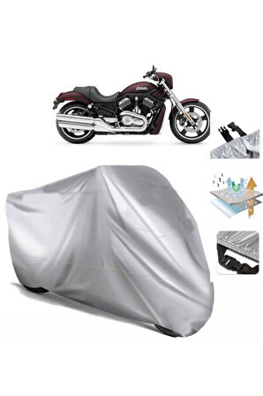 Vrscd Night Rod (bağlantı Tokalı) Uyumlu SolarBlock Prime Motosiklet Brandası Örtüsü