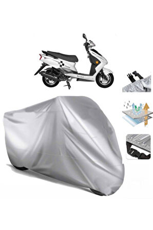 Rmg Moto Gusto Crystal  Arka Çanta (bağlantı Tokalı) Uyumlu SolarBlock  Motosiklet Brandası Örtüsü