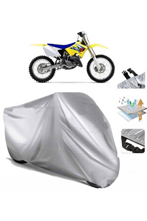 Suzuki Rm 125 (bağlantı Tokalı) Uyumlu SolarBlock Prime Motosiklet Brandası Örtüsü