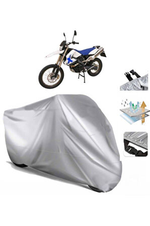 Bmw G 650 X Challenge  Arka Çanta (bağlantı Tokalı) Uyumlu SolarBlock  Motosiklet Brandası Örtüsü