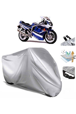 Suzuki Gsx-r 1100  Arka Çanta (bağlantı Tokalı) Uyumlu SolarBlock Prime Motosiklet Brandası Örtüsü