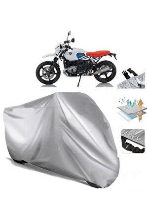 Bmw R Nine T Urban Gs Arka Çanta (bağlantı Tokalı) Uyumlu SolarBlock  Motosiklet Brandası Örtüsü