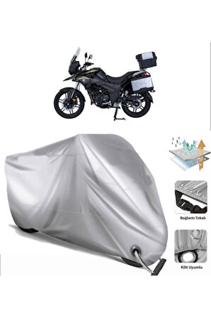 Mondial Rx3-s Evo  Arka Çanta (bağlantı Tokalı) Uyumlu SolarBlock Prime Motosiklet Brandası Örtüsü