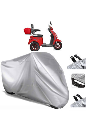 Yuki Yk-11 Midilli Elektrikli Arka Çanta (bağlantı Tokalı) Uyumlu SolarBlock  Motosiklet Brandası