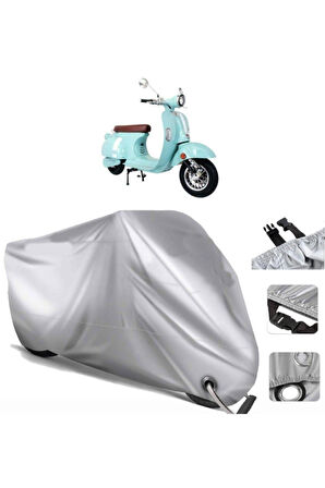 Volta Vs4 Elektrikli Arka Çanta (bağlantı Tokalı) Uyumlu SolarBlock Prime Motosiklet Brandası Örtüsü