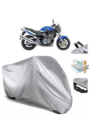 Suzuki Gsf 600 Bandit  Arka Çanta (bağlantı Tokalı) Uyumlu SolarBlock  Motosiklet Brandası Örtüsü