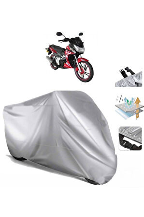 Yuki Yıldız 130  Arka Çanta (bağlantı Tokalı) Uyumlu SolarBlock Prime Motosiklet Brandası Örtüsü