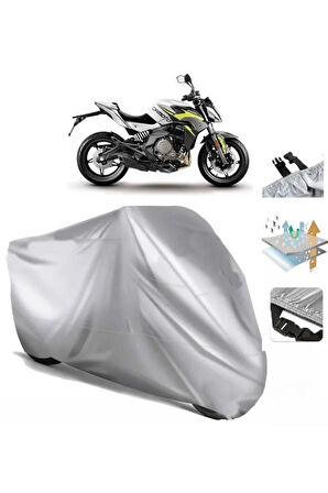 Cf Moto 650 Nk  Arka Çanta (bağlantı Tokalı) Uyumlu SolarBlock Prime Motosiklet Brandası Örtüsü