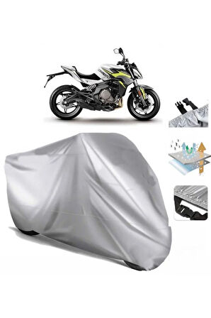 Cf Moto 650 Nk  Arka Çanta (bağlantı Tokalı) Uyumlu SolarBlock Prime Motosiklet Brandası Örtüsü