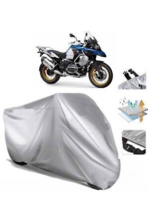 Bmw R 1250 Gs Adventure  Arka Çanta (bağlantı Tokalı) Uyumlu SolarBlock  Motosiklet Brandası Örtüsü