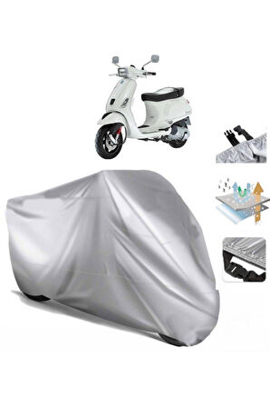 Vespa S 125 (bağlantı Tokalı) Uyumlu SolarBlock Prime Motosiklet Brandası Örtüsü