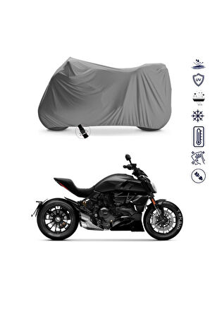 Ducati Diavel Strada  Bağlantı Tokalı  Uyumlu SolarBlock Prime Motosiklet Brandası Örtüsü