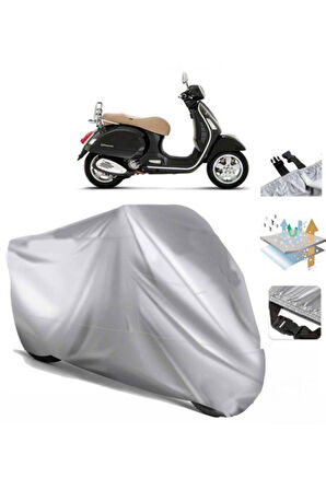 Vespa Gts 250 Abs (bağlantı Tokalı) Uyumlu SolarBlock Prime Motosiklet Brandası Örtüsü