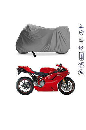 Ducati 1098  Bağlantı Tokalı  Uyumlu SolarBlock Prime Motosiklet Brandası Örtüsü