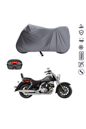 DORADO POSEİDON 250 Arka Çanta  Bağlantı Tokalı  Uyumlu SolarBlock Prime Motosiklet Brandası Örtüsü