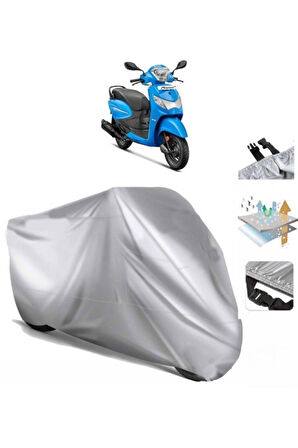 Hero Pleasure 110  Arka Çanta (bağlantı Tokalı) Uyumlu SolarBlock Prime Motosiklet Brandası Örtüsü