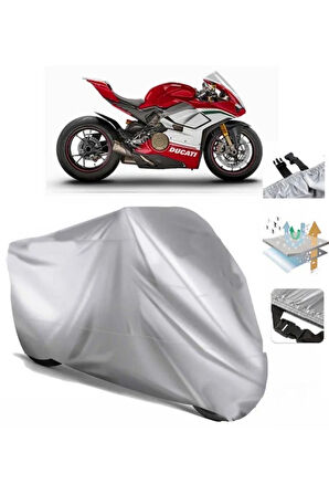 Ducati Panigale V4 R (bağlantı Tokalı) Uyumlu SolarBlock Prime Motosiklet Brandası Örtüsü