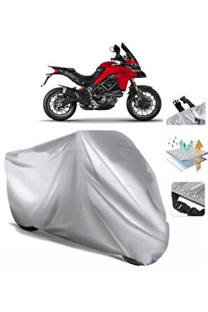 Ducati Multistrada 950 (bağlantı Tokalı) Uyumlu SolarBlock Prime Motosiklet Brandası Örtüsü
