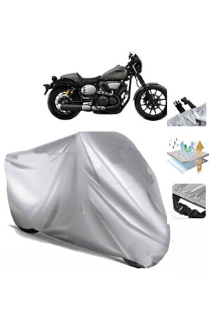 Yamaha Xv950 Racer (bağlantı Tokalı) Uyumlu SolarBlock Prime Motosiklet Brandası Örtüsü