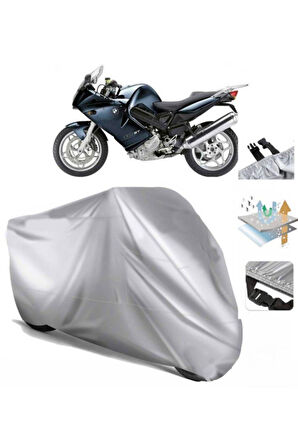 Bmw F 800st  Arka Çanta (bağlantı Tokalı) Uyumlu SolarBlock Prime Motosiklet Brandası Örtüsü