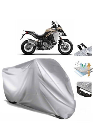 Ducati Multistrada 1260 Enduro  Arka Çanta (bağlantı Tokalı) Uyumlu SolarBlock  Motosiklet Brandası