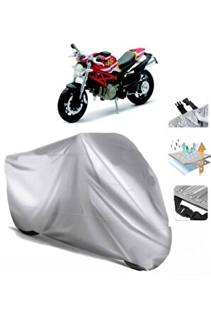 Ducati Monster 796  Arka Çanta (bağlantı Tokalı) Uyumlu SolarBlock Prime Motosiklet Brandası Örtüsü