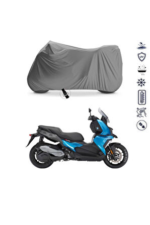 Bmw C 400 X  Bağlantı Tokalı  Uyumlu SolarBlock Prime Motosiklet Brandası Örtüsü