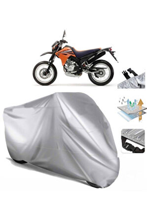 Yamaha Xt 125 X  Arka Çanta (bağlantı Tokalı) Uyumlu SolarBlock Prime Motosiklet Brandası Örtüsü