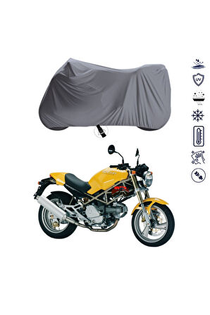 Ducati Monster 600 Çantalı  Uyumlu Bağlantı Tokalı  Uyumlu SolarBlock Prime Motosiklet Brandası