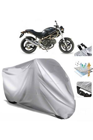 Ducati Monster 600  Arka Çanta (bağlantı Tokalı) Uyumlu SolarBlock Prime Motosiklet Brandası Örtüsü