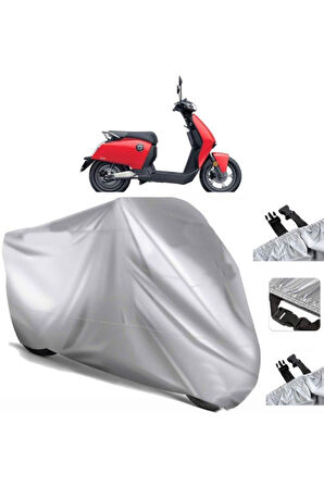 Super Soco Cux Elektrikli Arka Çanta (bağlantı Tokalı) Uyumlu SolarBlock  Motosiklet Brandası Örtüsü