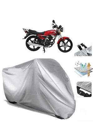 Mondial 100 Mg Prince  Arka Çanta (bağlantı Tokalı) Uyumlu SolarBlock  Motosiklet Brandası Örtüsü