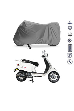 Stmax Milan 50  Bağlantı Tokalı  Uyumlu SolarBlock Prime Motosiklet Brandası Örtüsü