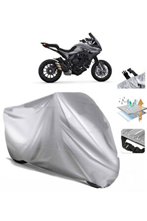 Mv Agusta Turismo Veloce 800 (bağlantı Tokalı) Uyumlu SolarBlock Prime Motosiklet Brandası Örtüsü