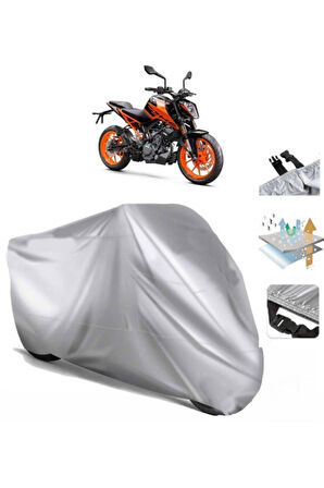 Ktm 200 Duke  Arka Çanta (bağlantı Tokalı) Uyumlu SolarBlock Prime Motosiklet Brandası Örtüsü
