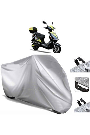 Stmax Dora 250 Elektrikli Arka Çanta (bağlantı Tokalı) Uyumlu SolarBlock  Motosiklet Brandası Örtüsü