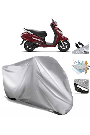 Honda Activa 125  Arka Çanta (bağlantı Tokalı) Uyumlu SolarBlock Prime Motosiklet Brandası Örtüsü