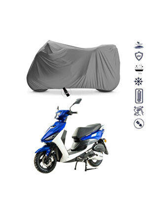 Ramzey Velocity 100  Bağlantı Tokalı  Uyumlu SolarBlock Prime Motosiklet Brandası Örtüsü