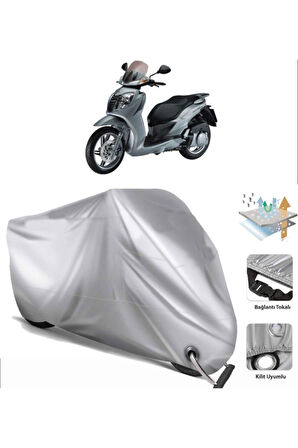 Malaguti Password 250  Arka Çanta (bağlantı Tokalı) Uyumlu SolarBlock  Motosiklet Brandası Örtüsü