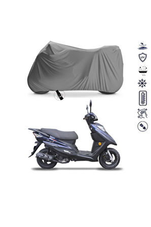 Stmax Lindy 50  Bağlantı Tokalı  Uyumlu SolarBlock Prime Motosiklet Brandası Örtüsü