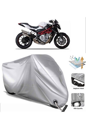 Mv Agusta Brutale 1090rr  Arka Çanta (bağlantı Tokalı) Uyumlu SolarBlock  Motosiklet Brandası Örtüsü