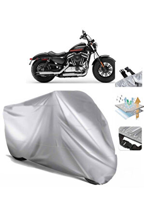 Sportster Forty-eight Special  Arka Çanta (bağlantı Tokalı) Uyumlu SolarBlock  Motosiklet Brandası