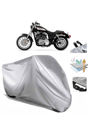 Sportster Roadster Xl1200r  Arka Çanta (bağlantı Tokalı) Uyumlu SolarBlock  Motosiklet Brandası