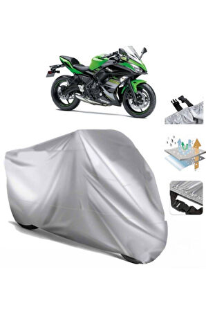 Kawasaki Ninja 650 Krt Edition (bağlantı Tokalı) Uyumlu SolarBlock Prime Motosiklet Brandası Örtüsü