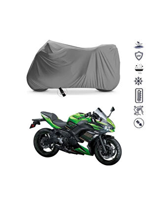Kawasaki Ninja 650 Krt Edition  Bağlantı Tokalı  Uyumlu SolarBlock Prime Motosiklet Brandası Örtüsü