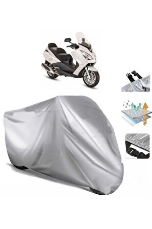 Peugeot Satelis 400  Arka Çanta (bağlantı Tokalı) Uyumlu SolarBlock Prime Motosiklet Brandası Örtüsü