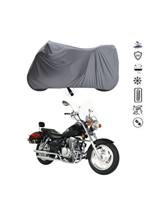 FYM FY250 Arka Çanta  Bağlantı Tokalı  Uyumlu SolarBlock Prime Motosiklet Brandası Örtüsü